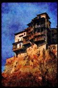 379031 Hanging Houses, Cuenca A4 Limited Edition Watercolour Print