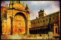 379040 Convent Of San Esteban, Salamanca A4 Limited Edition Watercolour Print