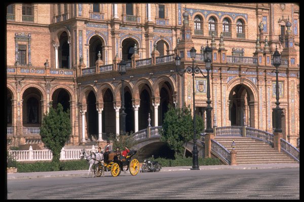 379044 Central Palace, Seville A4 Photo Print