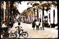 379045 Esplanda De Espana, Alicante A4 Limited Edition Watercolour Print