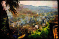 379047 City View From Castle, Malaga A4 Limited Edition Watercolour Print