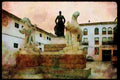 379051 Statue Of Manolete, Cordoba A4 Limited Edition Watercolour Print