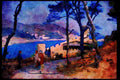 379060 Tossa De Mar, Costa Brava A4 Limited Edition Watercolour Print