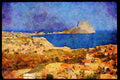 379064 Calpe And Penon De Ifach, Near Valencia A4 Limited Edition Watercolour Print