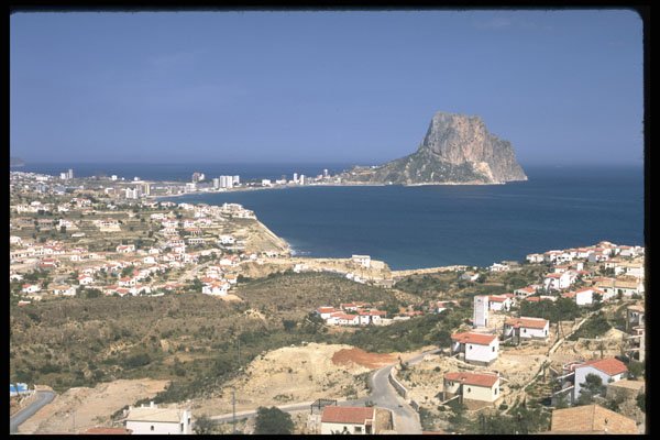 379064 Calpe And Penon De Ifach, Near Valencia A4 Photo Print