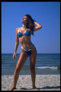 379065 Woman In Bikini On The Beach A4 Photo Print