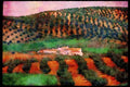 379069 Farm Estate, Laujar A4 Limited Edition Watercolour Print