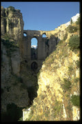 379083 Main Bridge And Gorge, Ronda A4 Photo Print