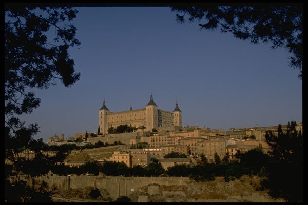 379094 Toledo Castle A4 Photo Print