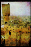 379095 Olite Castle Near Pamlona A4 Limited Edition Watercolour Print