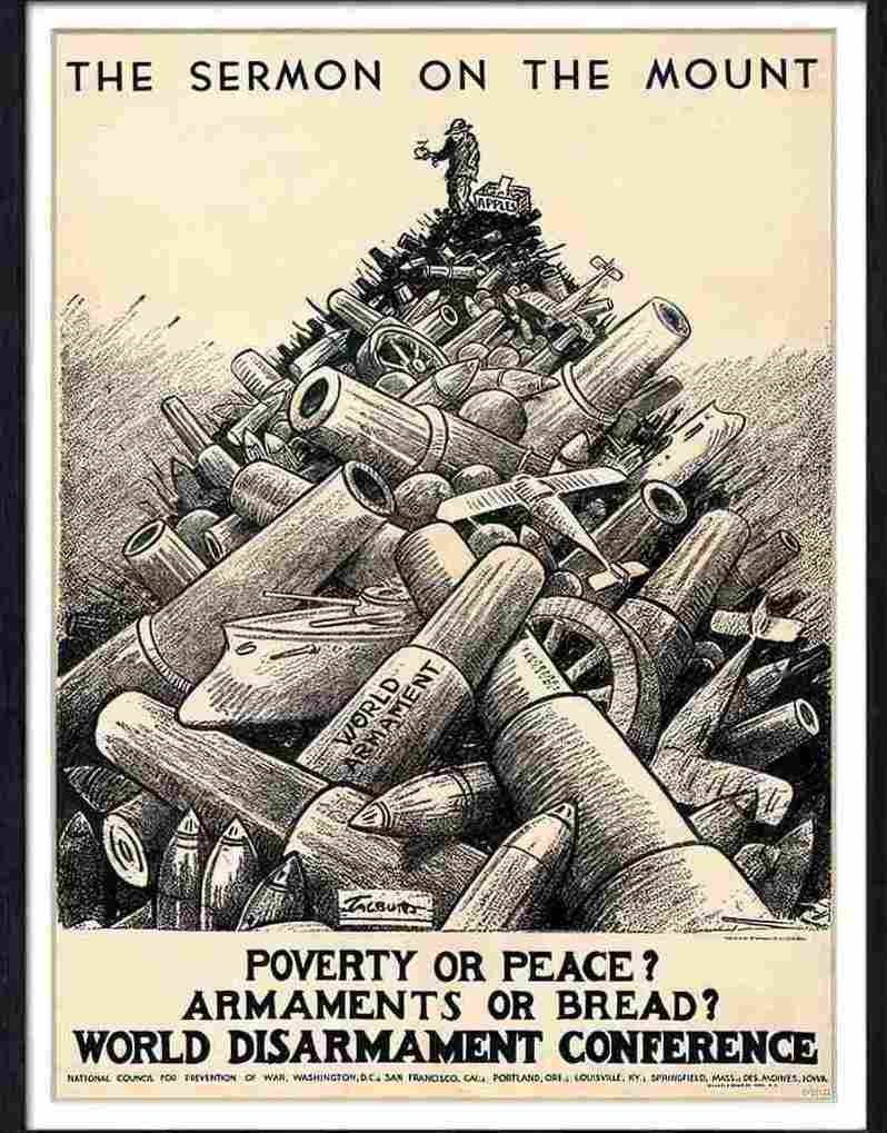38 world disarmament conference Advert A4 Photo Print