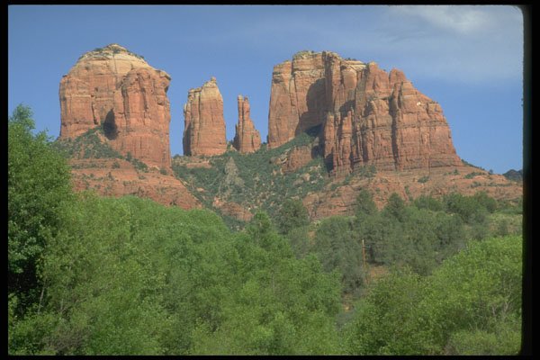 380011 Cathedral Rock Near Sedona, Arizona A4 Photo Print