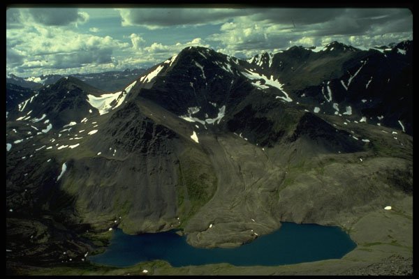 380056 Mud Slide, Rainy Pass Region, Alaska A4 Photo Print
