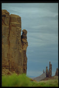 380069 Standing Rocks, Monument Valley, Utah A4 Photo Print
