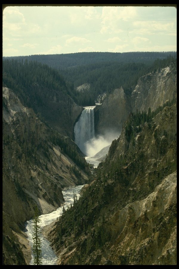 380089 Lower Falls, Yosemite National Park A4 Photo Print