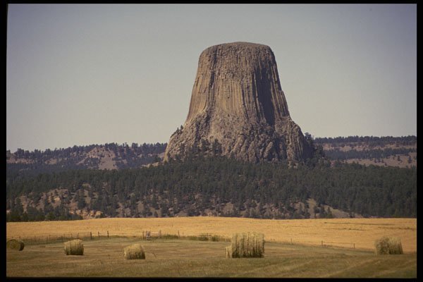 380092 Devil's Tower National Monument, Wyoming A4 Photo Print