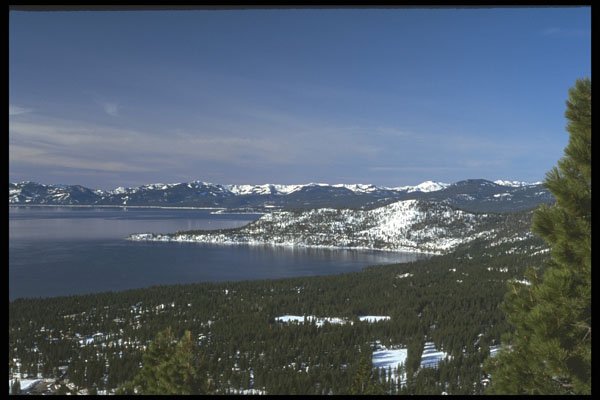 380095 Lake Tahoe, Nevada A4 Photo Print