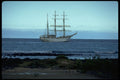 381004 Ship Off Santa Fe Island, Galapagos Islands A4 Photo Print