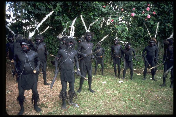381054 Mt. Hagen Sing sing Group, New Guinea A4 Photo Print