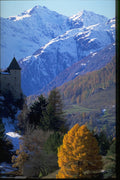382011 Tarasp Castle, Switzerland A4 Photo Print