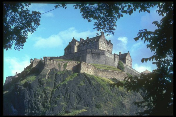 382020 The Royal Castle, Castle Rock, Scotland A4 Photo Print