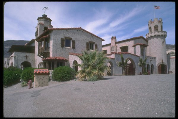382029 Scotty's Castle, California A4 Photo Print