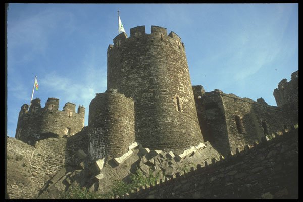 382035 Conwy Castle, Wales A4 Photo Print