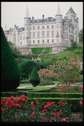 382052 Dunrobin Castle With Garden A4 Photo Print