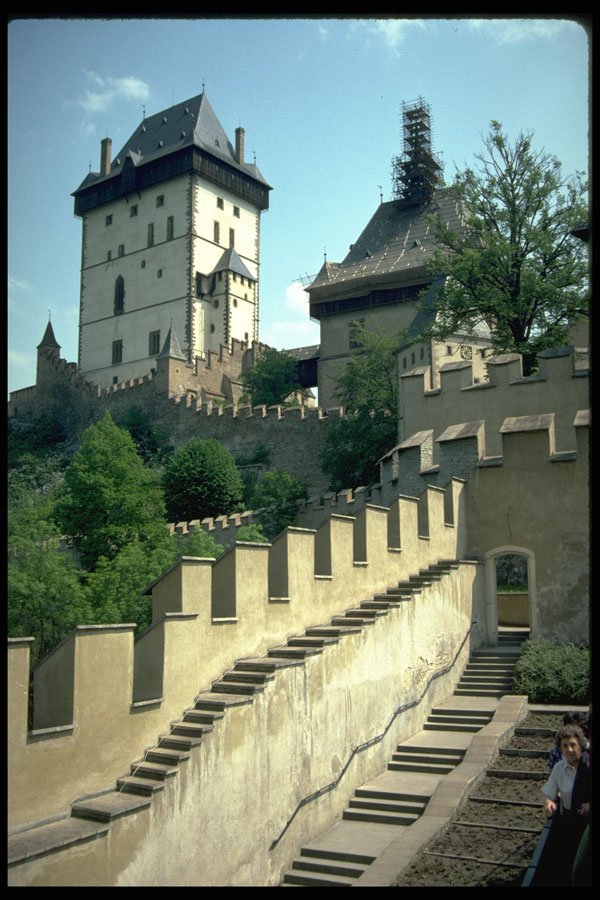 382094 Karlstein, Czechoslovakia A4 Photo Print