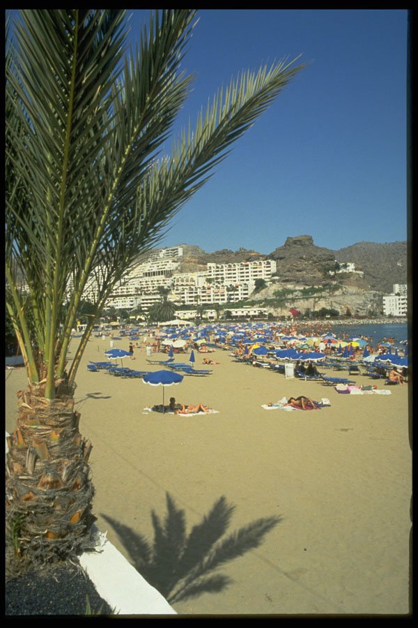 383013 Gran Canaria, Puerto Rico, Spain A4 Photo Print