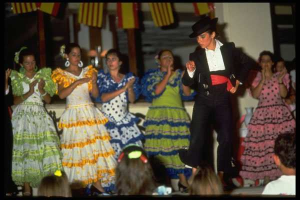 383017 Flamenco, Costa Dorada, Salov, Spain A4 Photo Print
