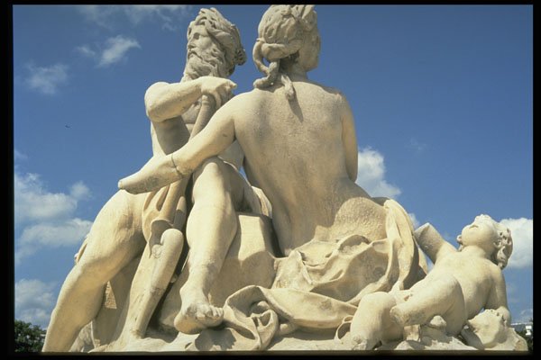 383030 Jardin Des Tuileries, Paris A4 Photo Print