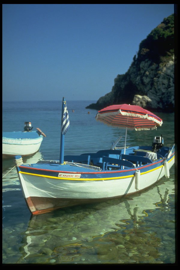 383084 Corfu, Greece A4 Photo Print
