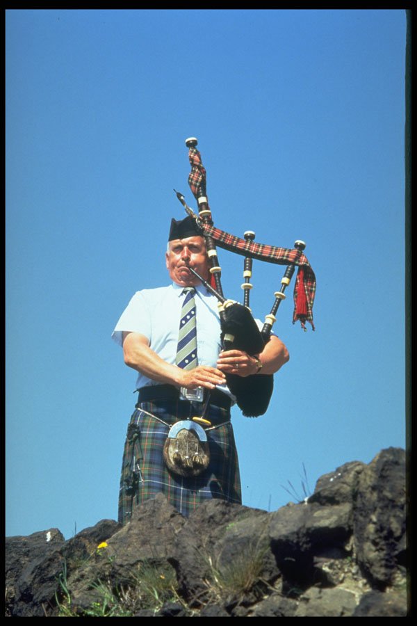 383088 Piper, Scotland A4 Photo Print