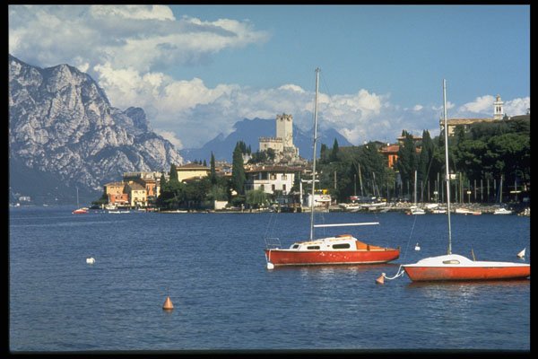 383099 Malcesine, Lake Garda, Italy A4 Photo Print