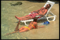 384008 First Day At The Beach A4 Photo Print