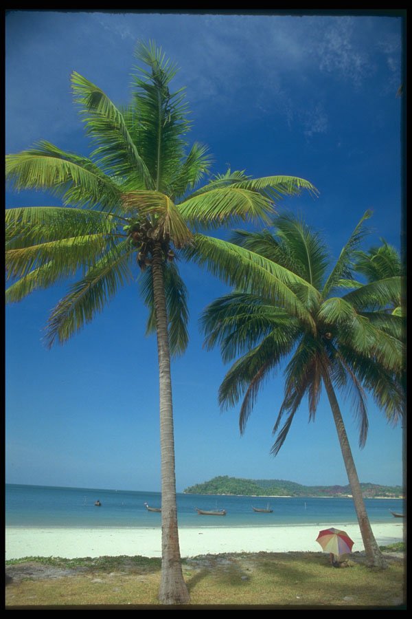 384011 Beach Scene, Pulau Langkawi, Malaysia A4 Photo Print