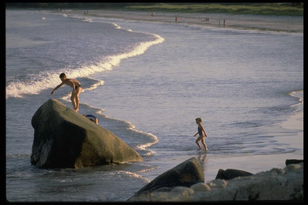 384045 Summerville Beach And Park, Nova Scotia A4 Photo Print