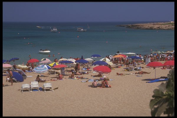 384065 Protaras, Fig Tree Bay, Cyprus A4 Photo Print
