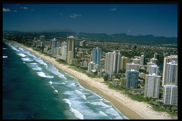 384078 Surfer's Paradise, Queensland, Australia A4 Photo Print