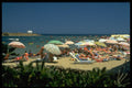 384081 Crowded Beach, Malia, Crete A4 Photo Print
