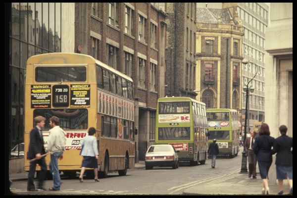385015 Dublin Bus A4 Photo Print