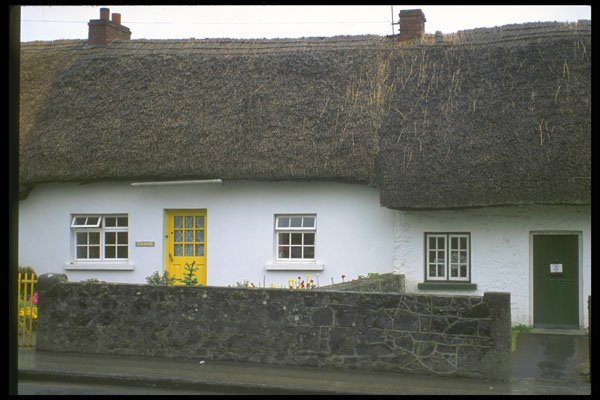 385026 Adare Houses A4 Photo Print