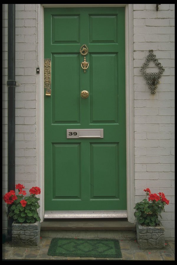 385035 The Famous Doors Of Dublin A4 Photo Print