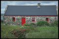 385043 Thatched Roof Country Farmhouse A4 Photo Print