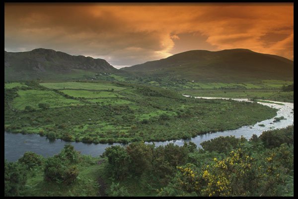385052 Dawn Over The Emerald Isle A4 Photo Print