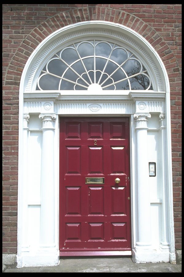 385073 Front Door, Dublin A4 Photo Print
