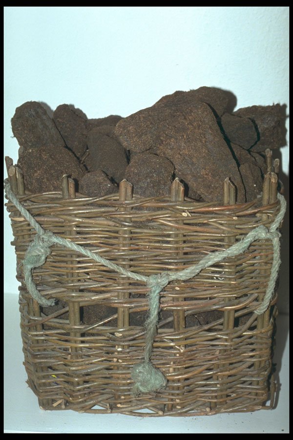 385097 Basket Of Peat, Connemara National Park A4 Photo Print