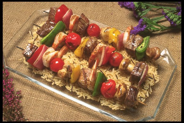 386010 Shish Kebobs A4 Photo Print