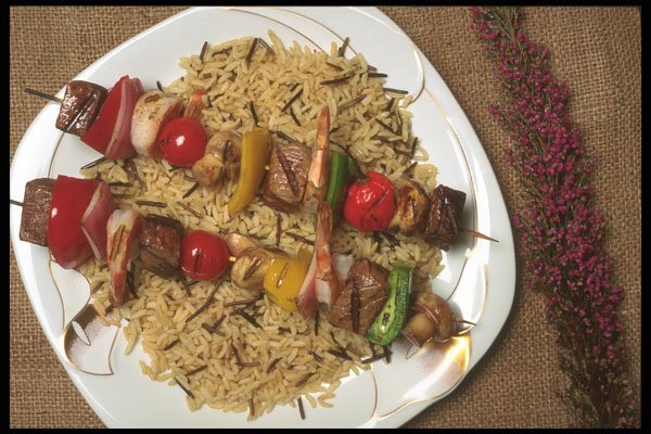 386011 Shish Kebobs A4 Photo Print